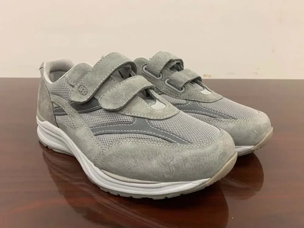 SAS JV Mesh Adjustable Comfort Walking Sneaker Mens Size 10.5 EUC
